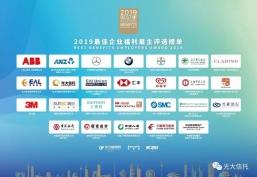 用保障强化人才队伍 用文化谱写家园情怀 ——光大信托荣获“2019最佳企业福利雇主”称号